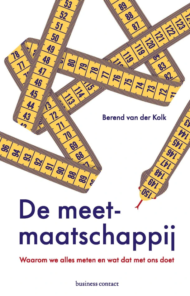 De meetmaatschappij – Berend van der Kolk – boek cover