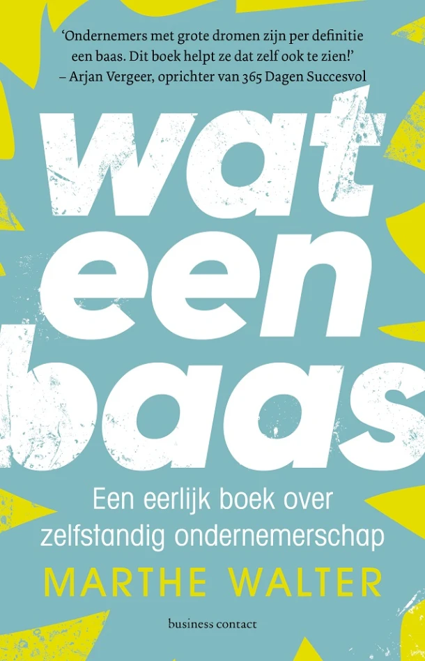 Wat een baas – Marthe Walter – boek cover