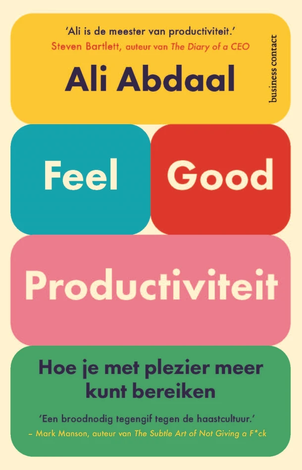 Feel-good productiviteit – Ali Abdaal – boek cover