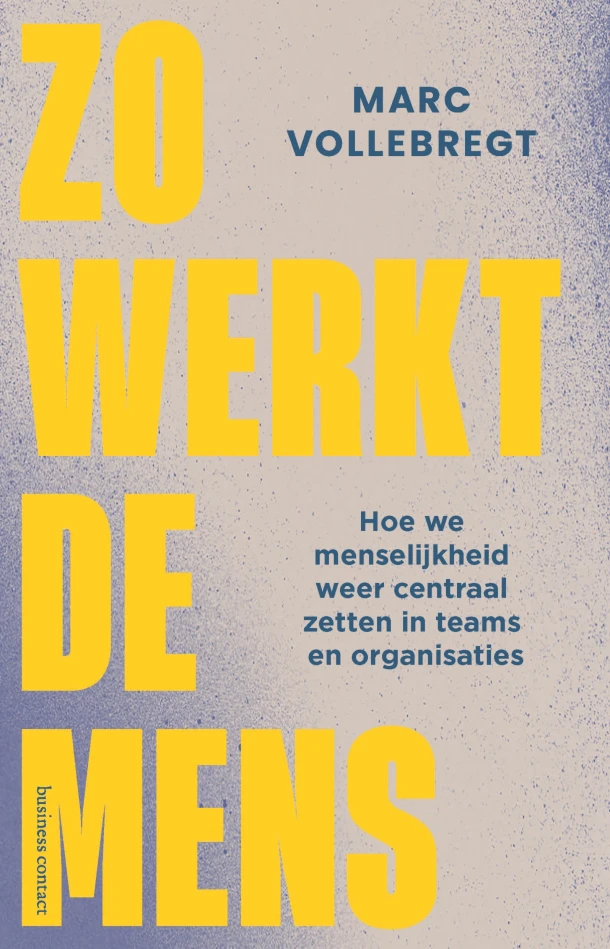 Zo werkt de mens – Marc Vollebregt – boek cover