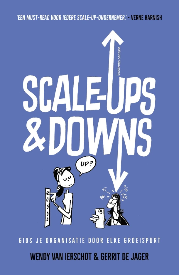 Scale-ups & downs – Wendy van Ierschot – boek cover