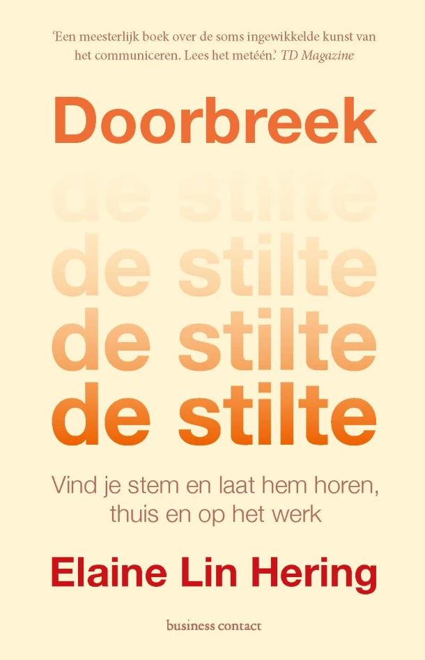 Doorbreek de stilte – Elaine Lin Hering – boek cover