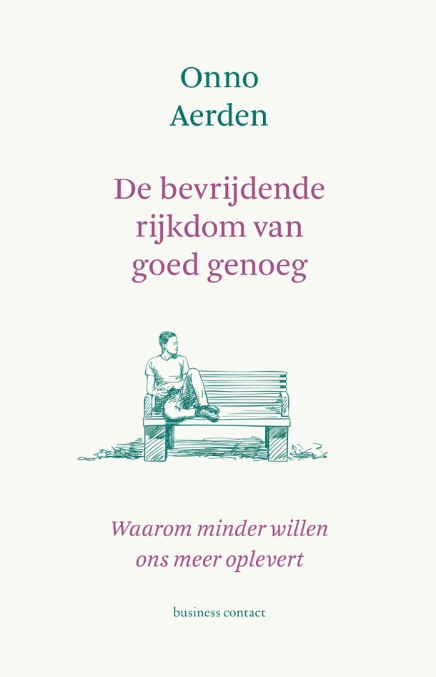 De bevrijdende rijkdom van goed genoeg – Onno Aerden – boek cover