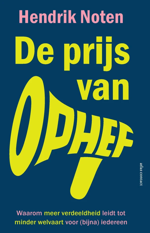 De prijs van ophef – Hendrik Noten – boek cover