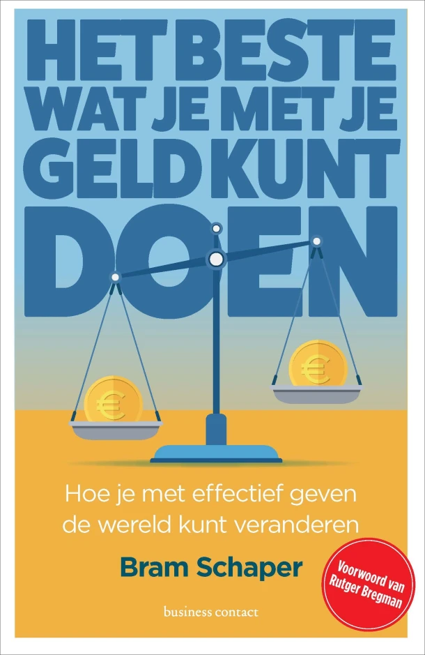 Het beste wat je met je geld kunt doen – Bram Schaper – boek cover