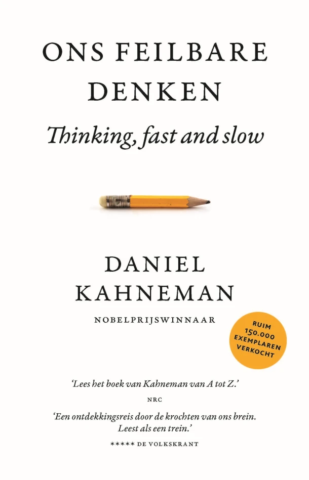 Ons feilbare denken – Daniel Kahneman – boek cover
