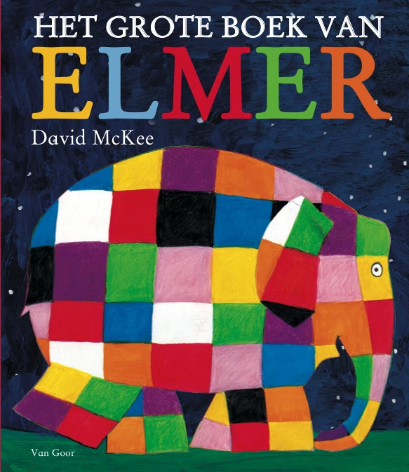 Het grote boek van Elmer – David McKee – boek cover
