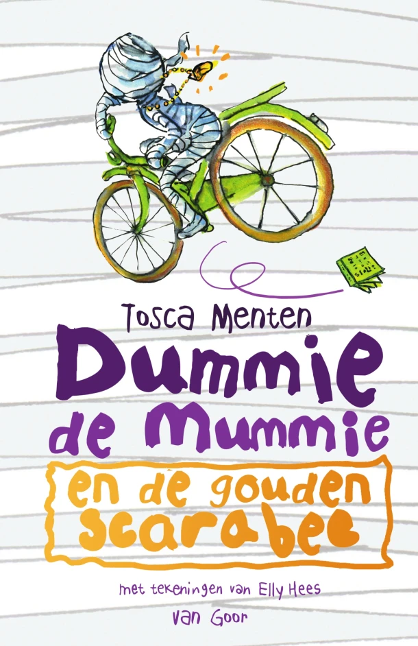 Dummie de mummie en de gouden scarabee – Tosca Menten – boek cover