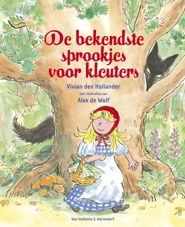 De bekendste sprookjes voor kleuters – Vivian den Hollander – boek cover