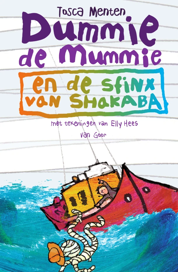 Dummie de mummie en de sfinx van Shakaba – Tosca Menten – boek cover