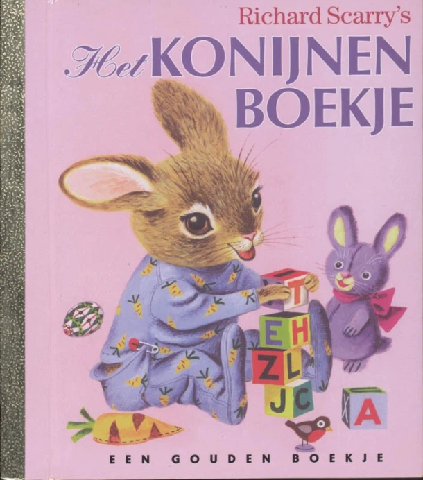 Het konijnenboekje – P.M. Scarry – boek cover
