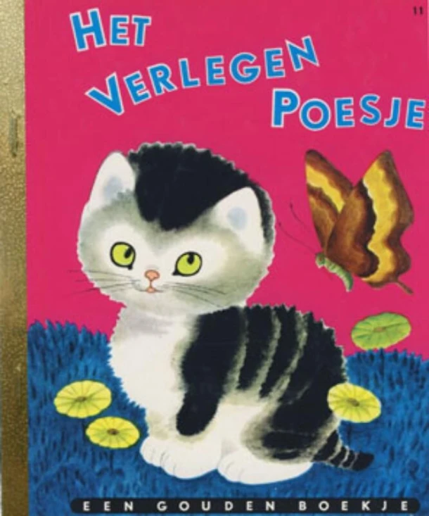 Het verlegen poesje – C. Schurr – boek cover