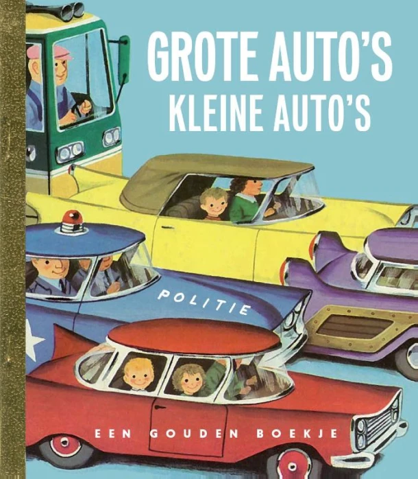 Grote autos kleine auto's – Richard Scarry – boek cover