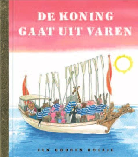 De koning gaat uit varen – Koos Meinderts – boek cover