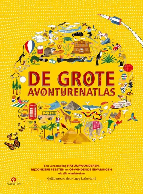 De grote avonturenatlas – Rachel Williams – boek cover