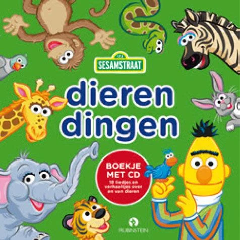 Dierendingen – Sesamstraat – boek cover