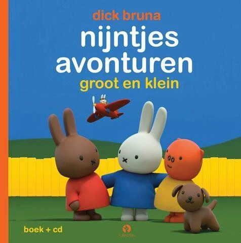 Nijntjes avonturen groot en klein – Dick Bruna – boek cover