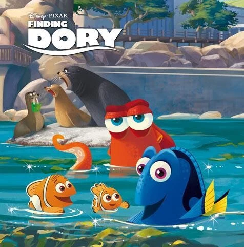 Finding Dory – Disney Pixar – boek cover