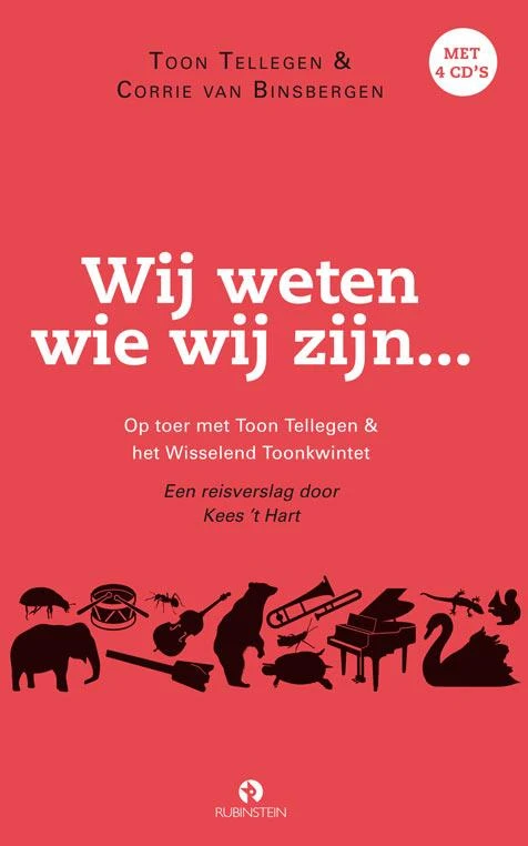 Wij weten wie wij zijn... – Toon Tellegen – boek cover