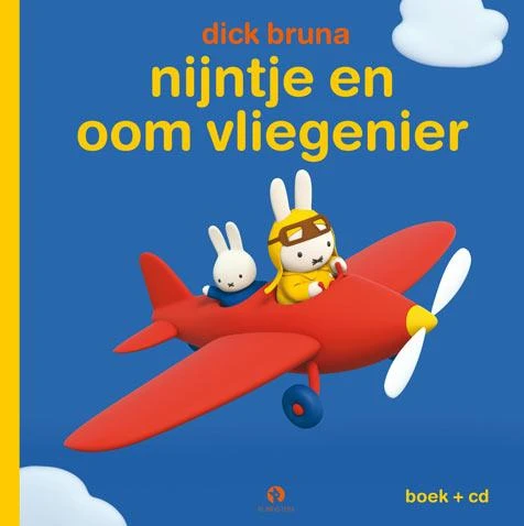 Nijntje en oom vliegenier – Dick Bruna – boek cover