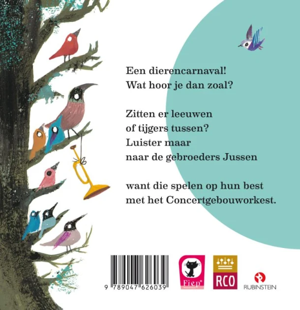 Carnaval der Dieren – Camille Saint-Saëns – boek cover