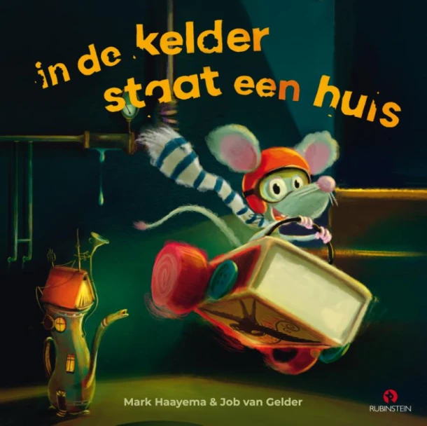 In de kelder staat een huis – Mark Haayema – boek cover