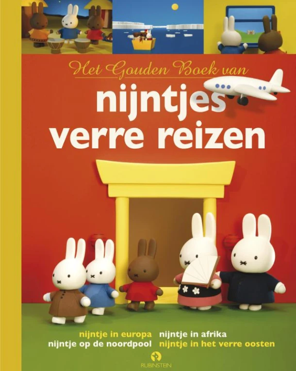 Het Gouden Boek van nijntjes verre reizen – Dick Bruna – boek cover