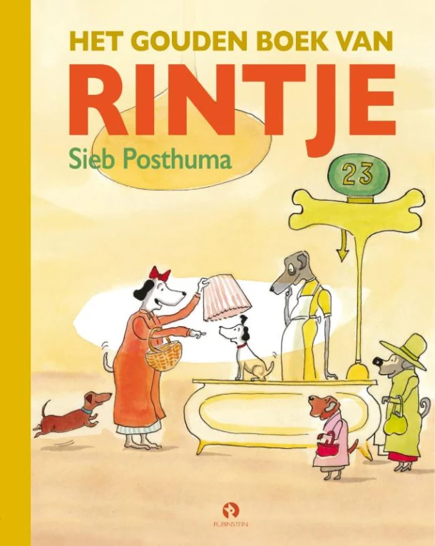 Het Gouden Boek van Rintje – Sieb Posthuma – boek cover