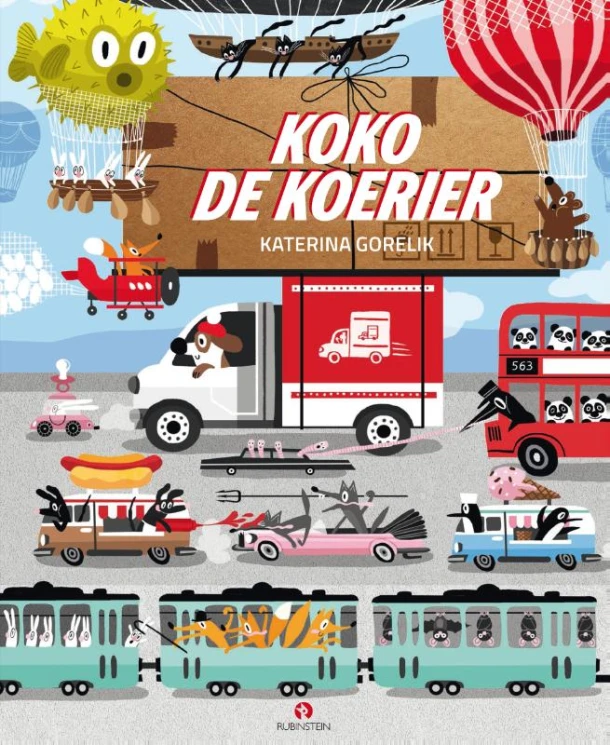 Koko de koerier – Katerina Gorelik – boek cover