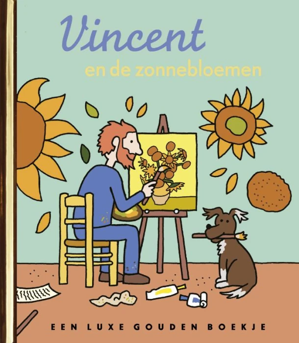Vincent en de zonnebloemen – Barbara Stok – boek cover