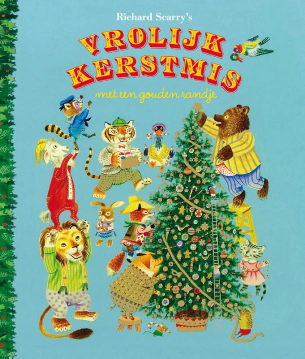 Vrolijk Kerstmis – Richard Scarry – boek cover