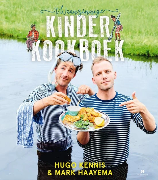 't Waanzinnige kinderkookboek – Mark Haayema – boek cover