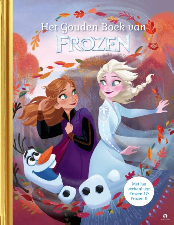 Het Gouden Boek van Frozen – Walt Disney – boek cover