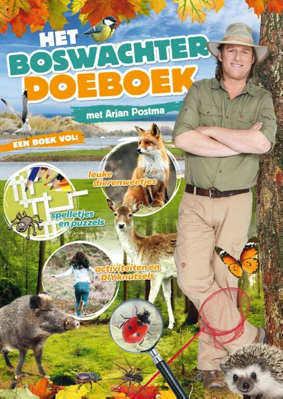 Boswachter doeboek met Arjan Postma – Arjan Postma – boek cover