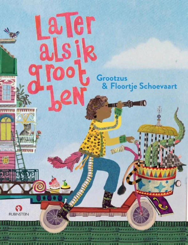 Later als ik groot ben – Floortje Schoevaart – boek cover