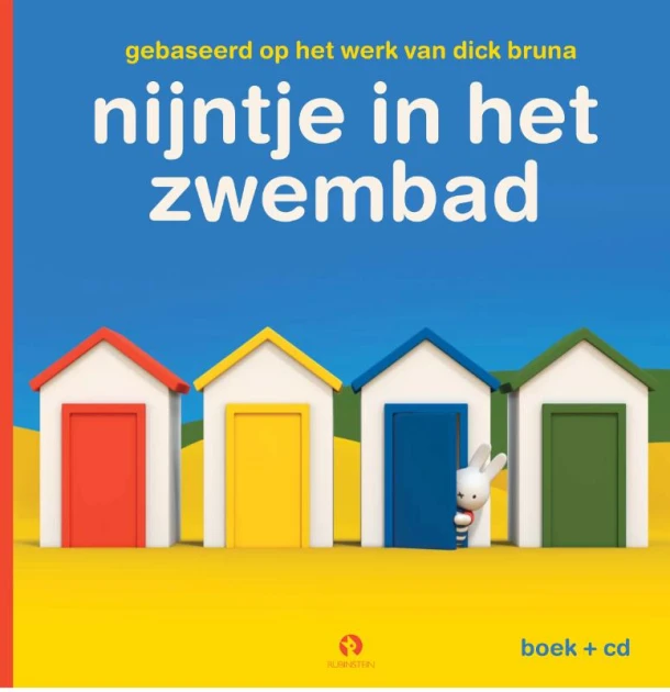 Nijntje in het zwembad – Dick Bruna – boek cover