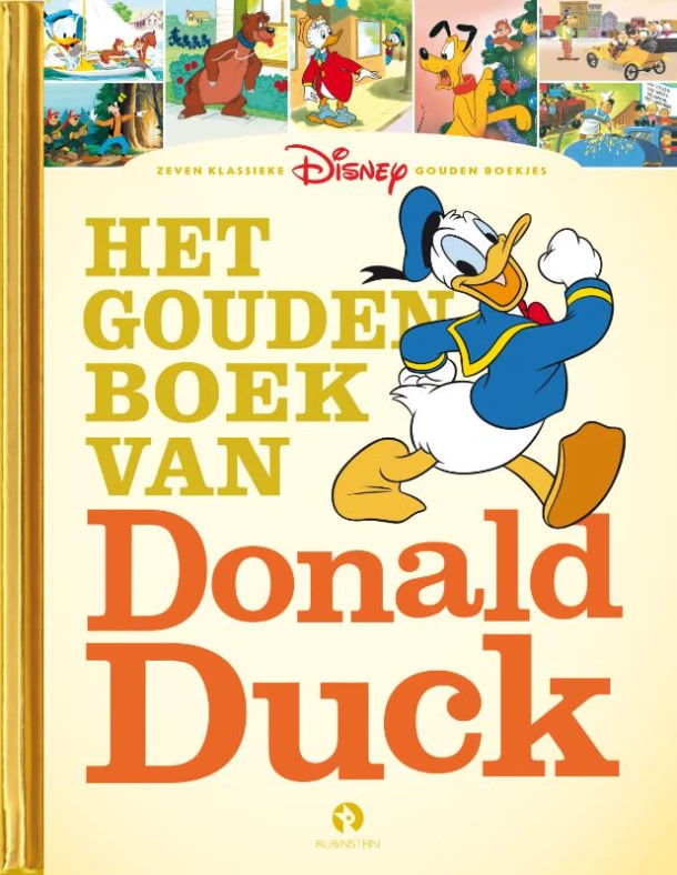 Het Gouden Boek van Donald Duck – Disney – boek cover