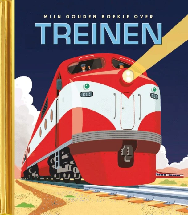 Mijn Gouden Boekje over treinen – Dennis R. Shealy – boek cover