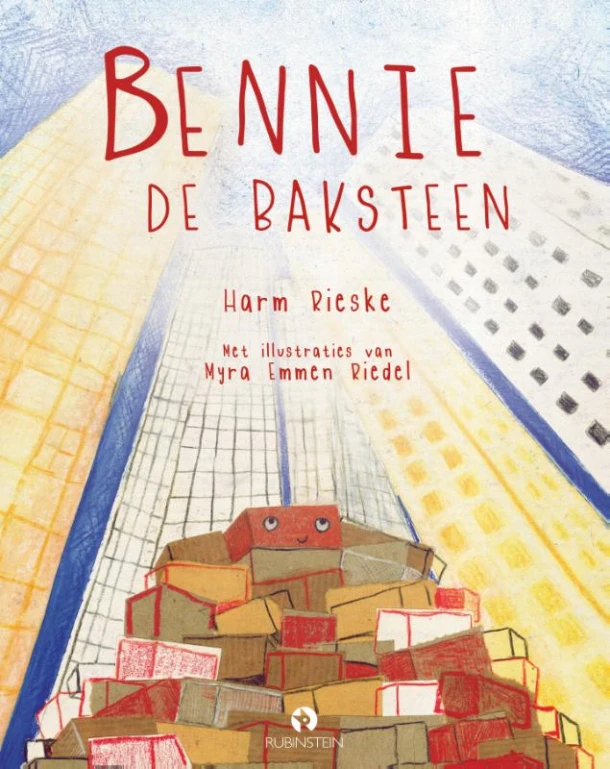 Bennie de baksteen – Harm Rieske – boek cover