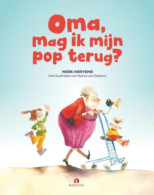 Oma, mag ik mijn pop terug? – Mark Haayema – boek cover