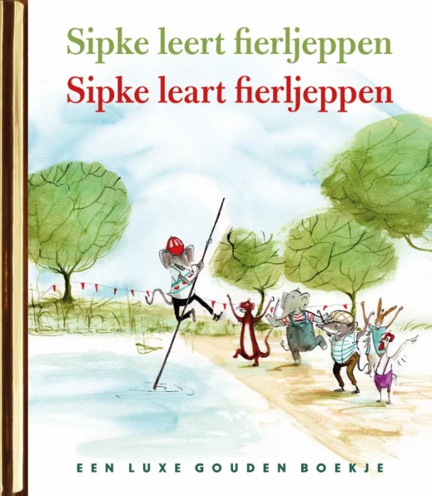 Sipke leert fierljeppen – Lida Dijkstra – boek cover