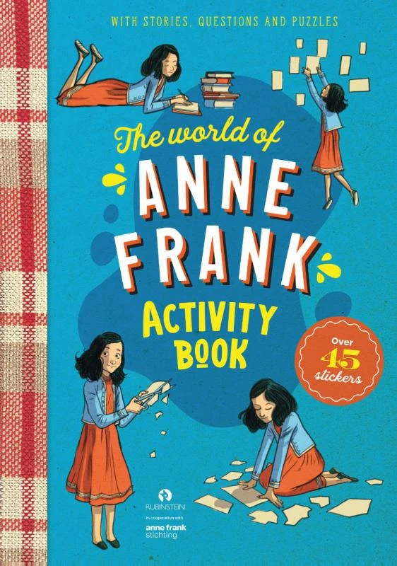The World of Anne Frank Activity Book – Menno Metselaar – boek cover