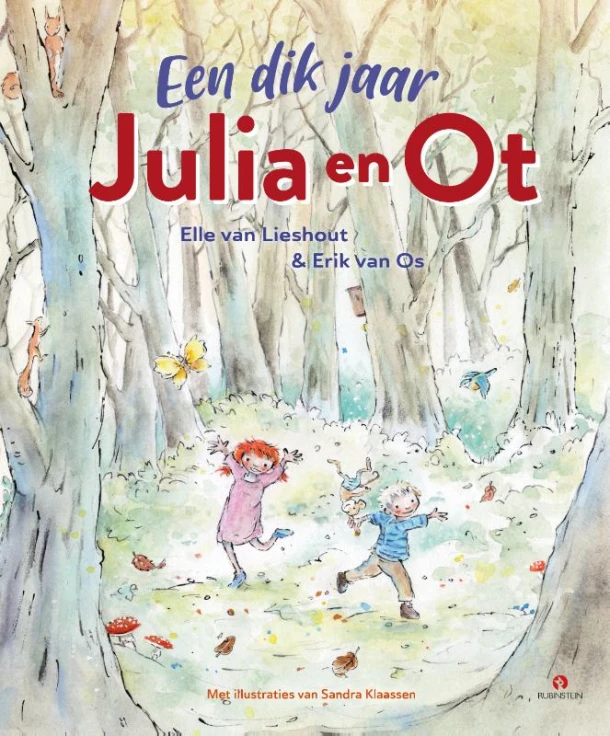 Een dik jaar Julia en Ot – Elle van Lieshout – boek cover