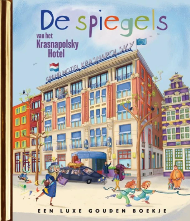 De spiegels van het Krasnapolsky Hotel – Sjoerd Kuyper – boek cover