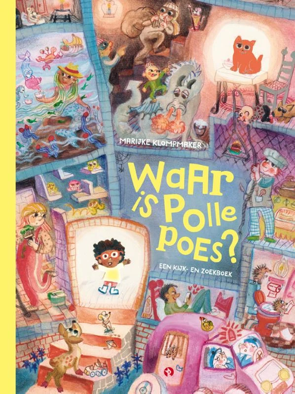 Waar is Polle Poes? – Marijke Klompmaker – boek cover