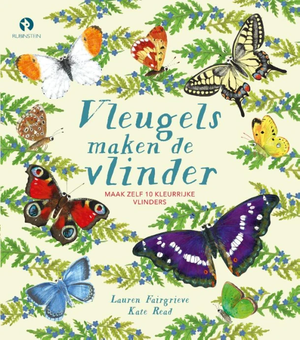 Vleugels maken de vlinder – Lauren Fairgrieve – boek cover