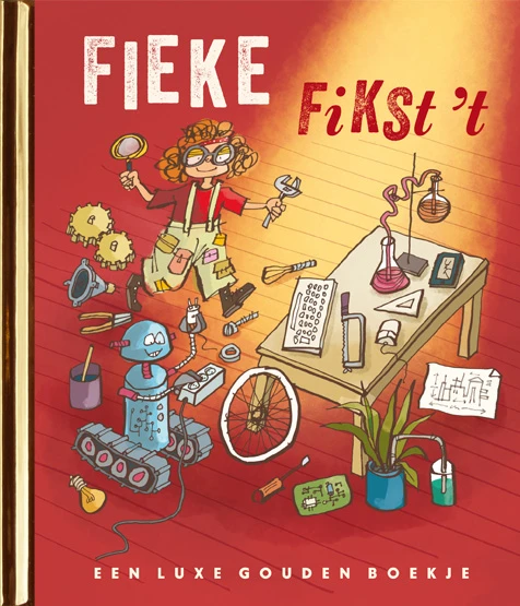 Fieke fikst 't – Mark Haayema – boek cover