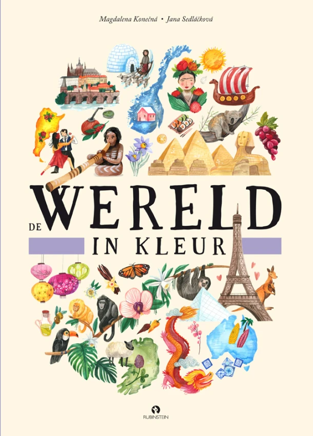 De wereld in kleur – Jana Sedlakova – boek cover