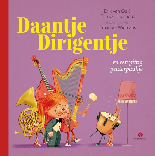 Daantje Dirigentje en een pittig peuterpaukje – Eric van Os – boek cover