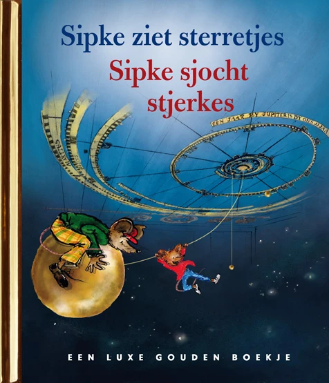 Sipke ziet sterretjes / Sipke sjocht stjerkes – Lida Dijkstra – boek cover
